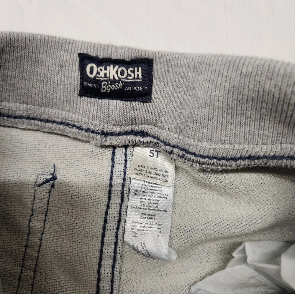 Oshkosh pull on knit denim jogger jeans